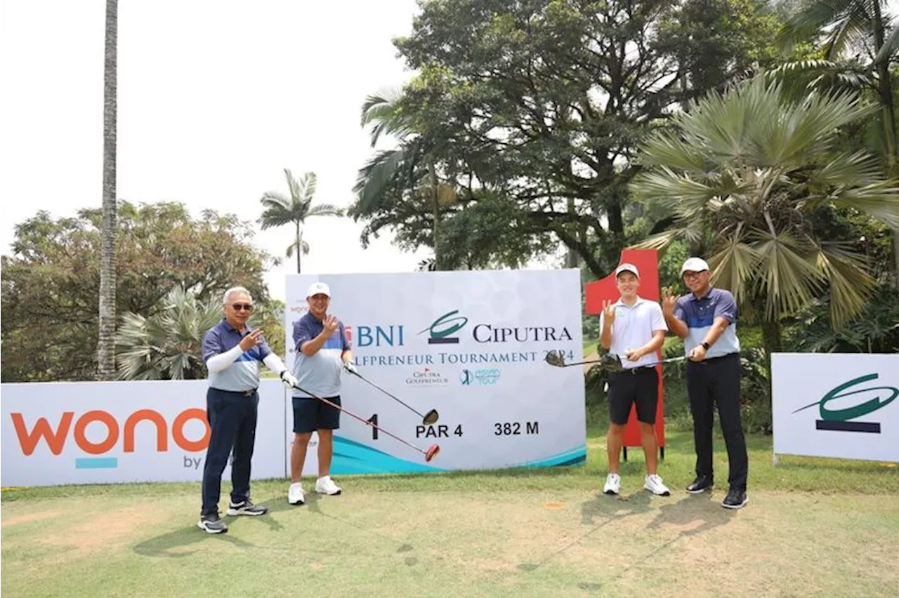 BNI Ciputra Golfpreneur Tournament 2024 Kembali Digelar