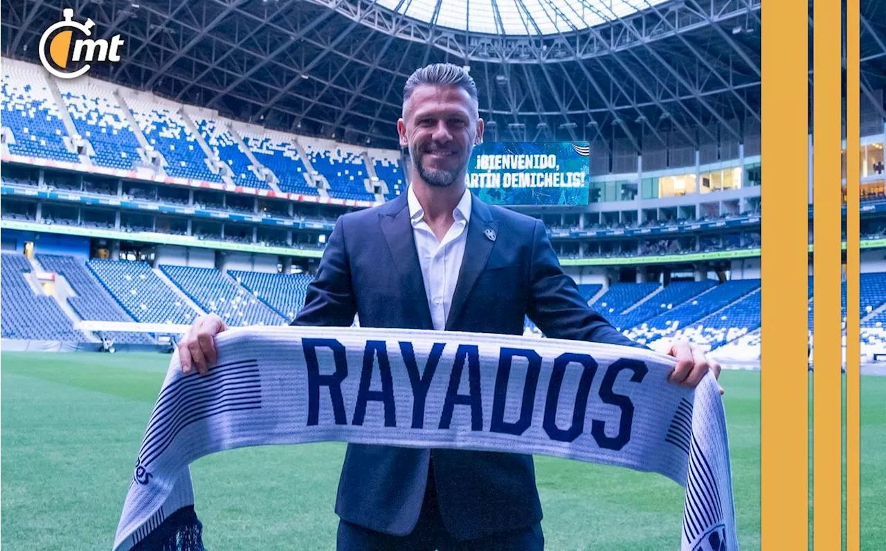 Demichelis es presentado por Rayados; revela porqué aceptó al Monterrey