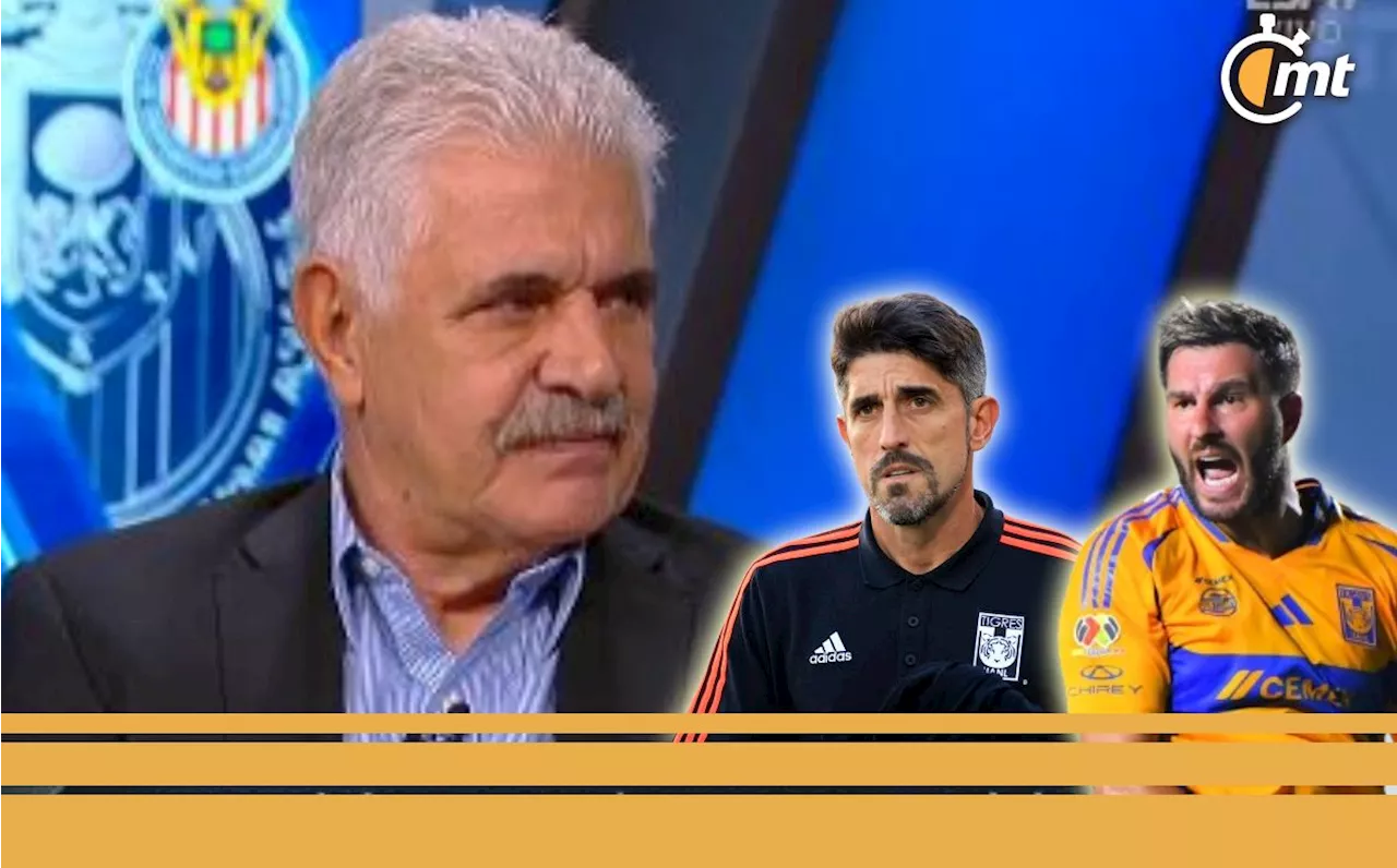 Tuca Ferretti-revienta a Paunovic por tener a Gignac en la banca de Tigres