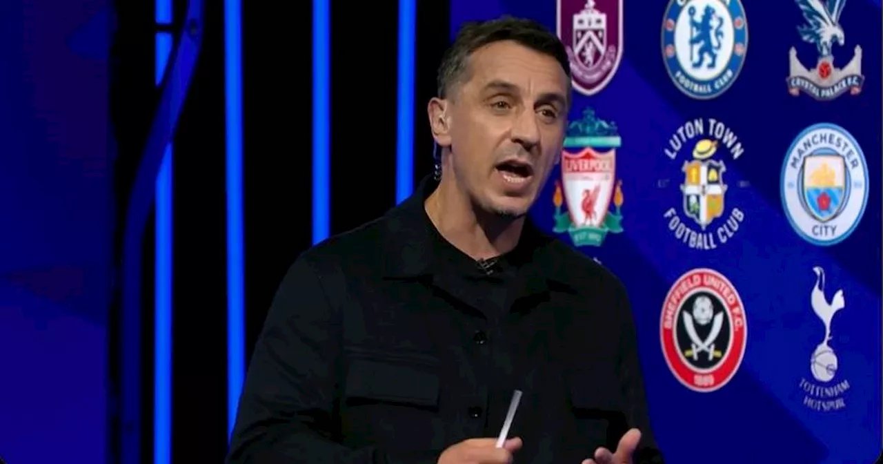 Gary Neville’s Man Utd team-mate gave savage truth about Sky Sports performance