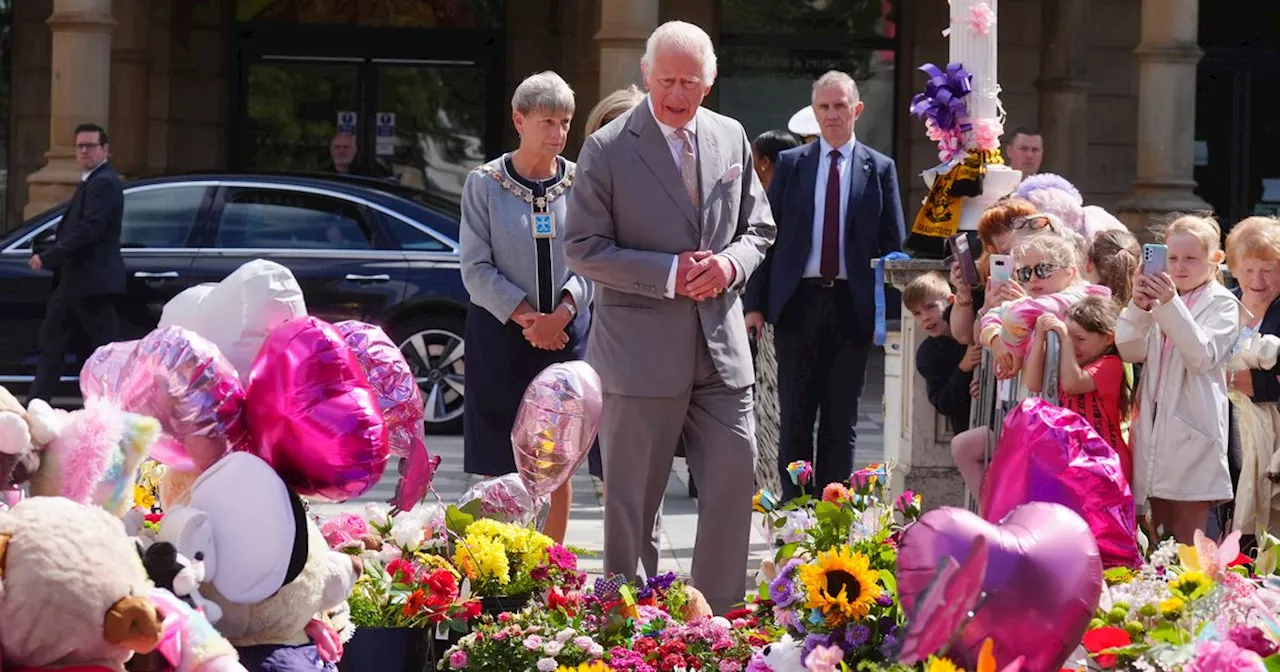 King Charles arrives in Southport to meet survivors of tragic knife attack