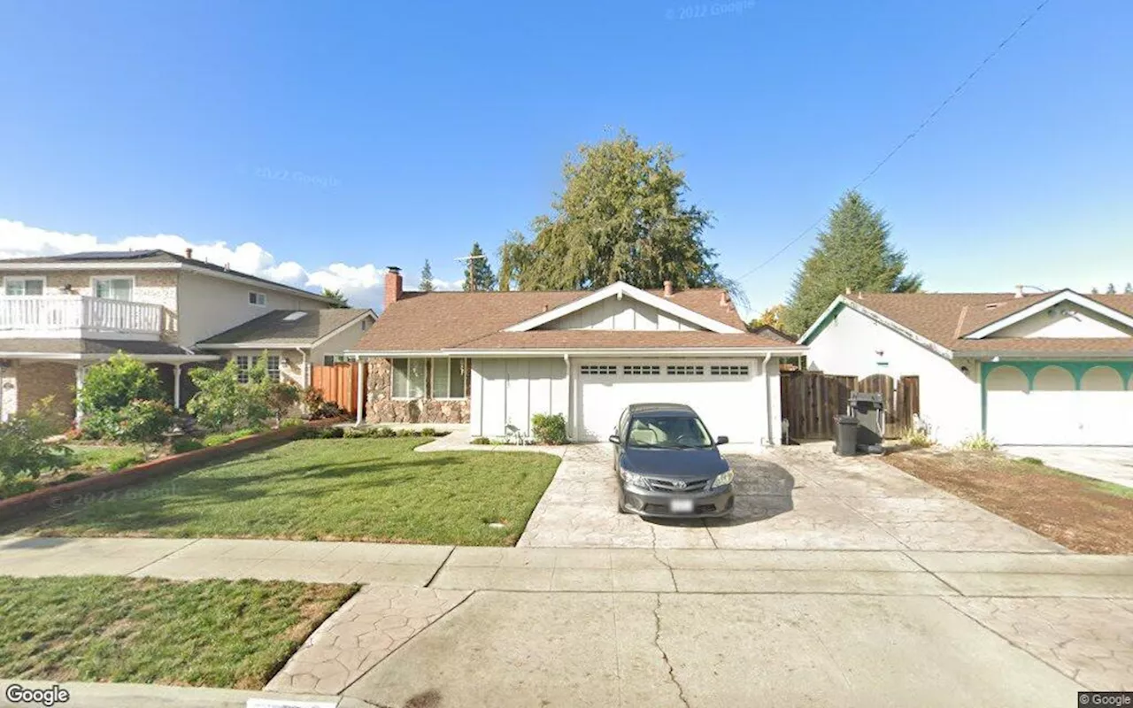 Sale closed in San Jose: $1.6 million for a three-bedroom home