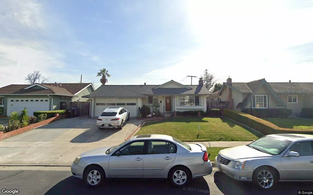 Sale closed in San Jose: $1.7 million for a three-bedroom home