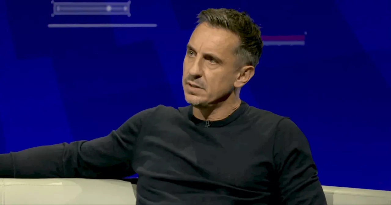 Gary Neville changes Premier League top-four prediction after Spurs draw