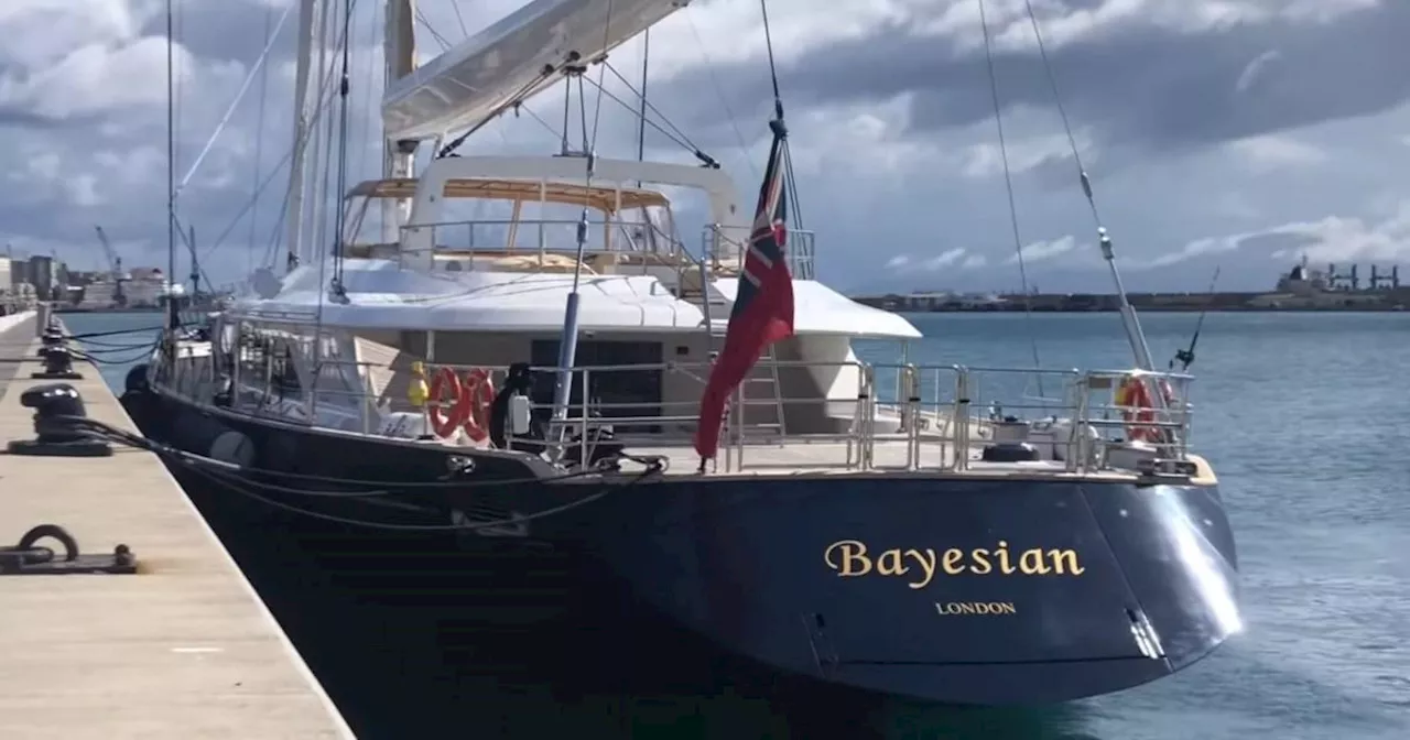 Resurfaced video shows Bayesian yacht before sinking off Sicily