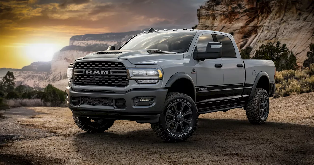 2024 Ram Rebel HD and Power Wagon get lunar-themed treatment