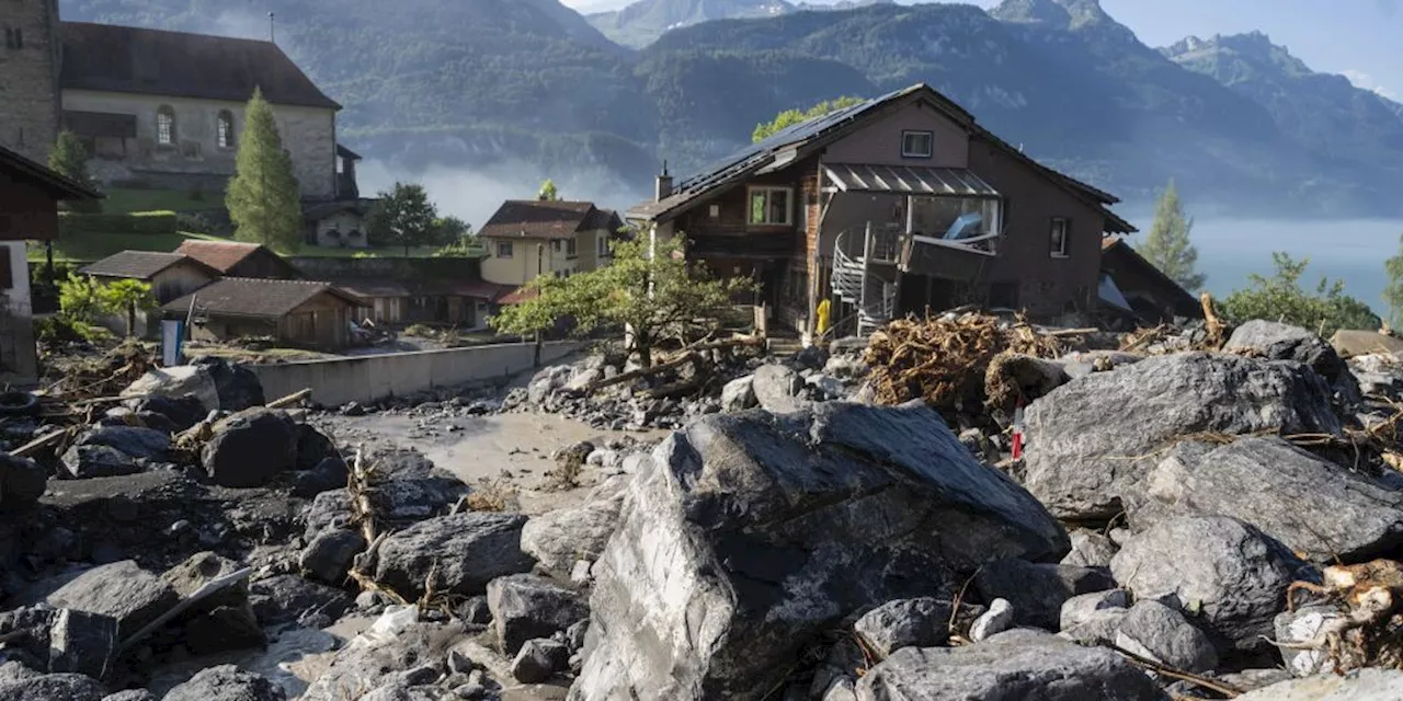 Ausmass an Schutt in Brienz übertrifft jegliche Schätzung