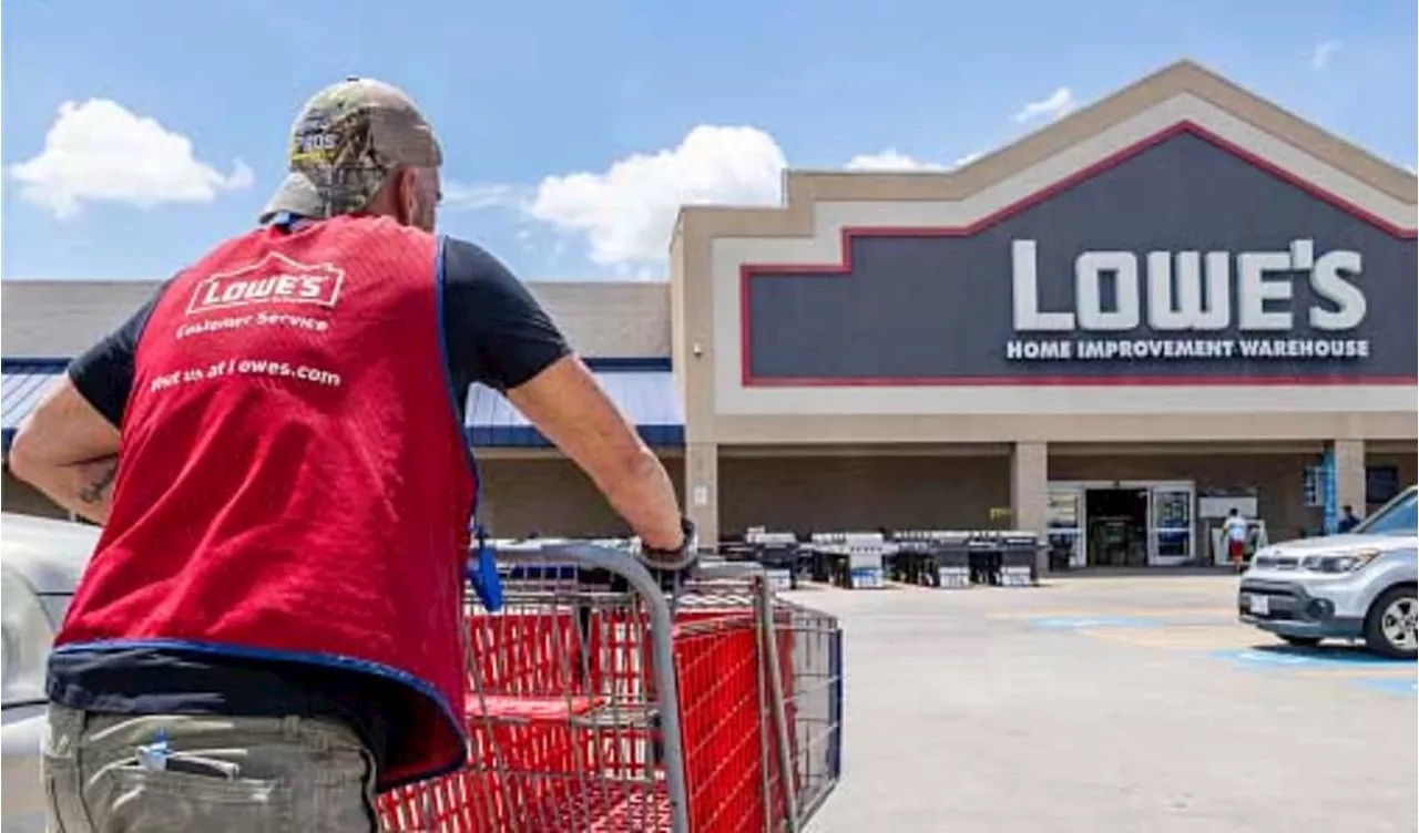 Lowe's cuts full-year outlook as it expects home improvement sales to weaken