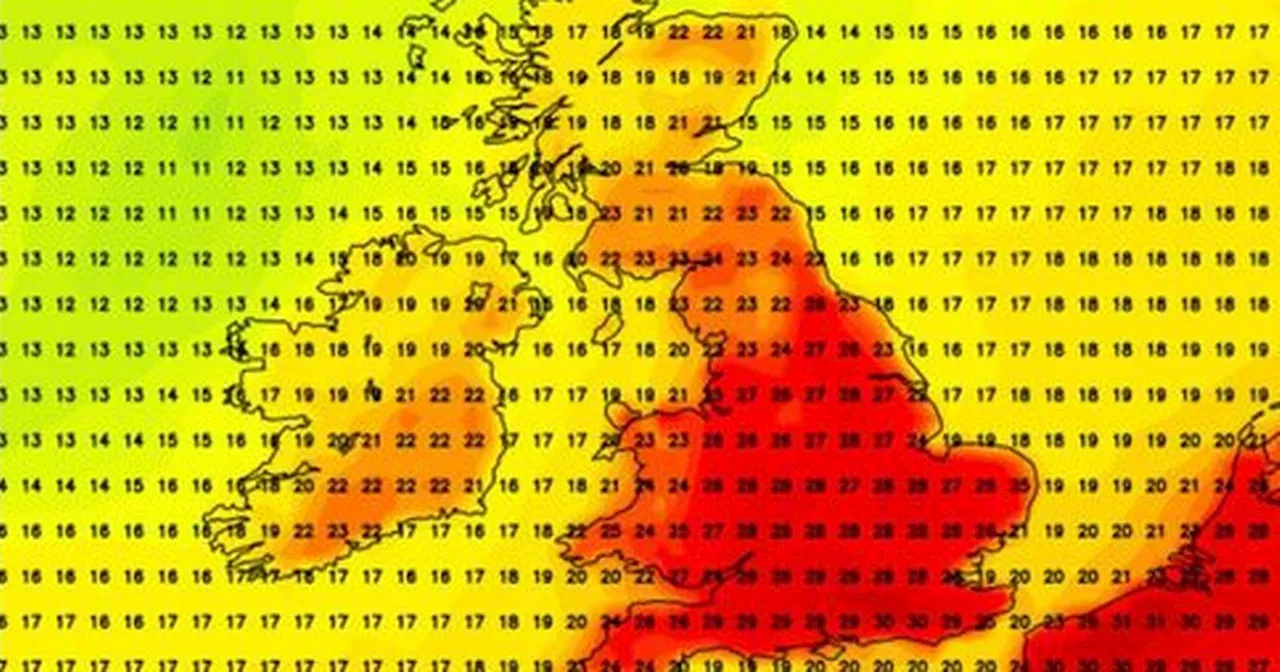 Mega 120-hour heatwave to scorch UK next week but 3 regions will roast the most