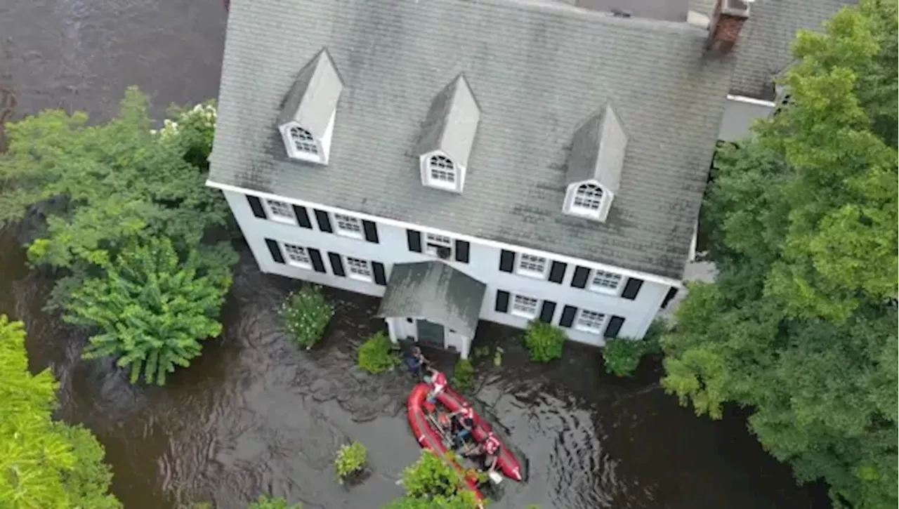 Flooding from Nissequogue River causes major issues on Port Jefferson line of LIRR