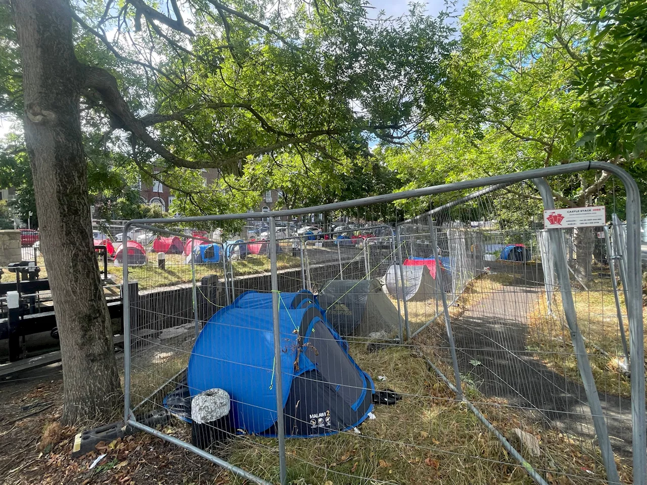 New asylum seeker tent encampment springs up on Dublin's Grand Canal