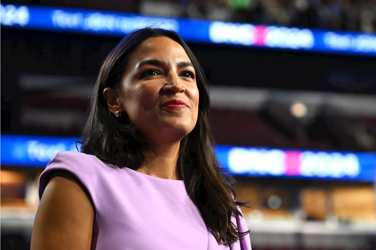 Donald Trump Would Sell US 'For a Dollar,' AOC Warns at the DNC