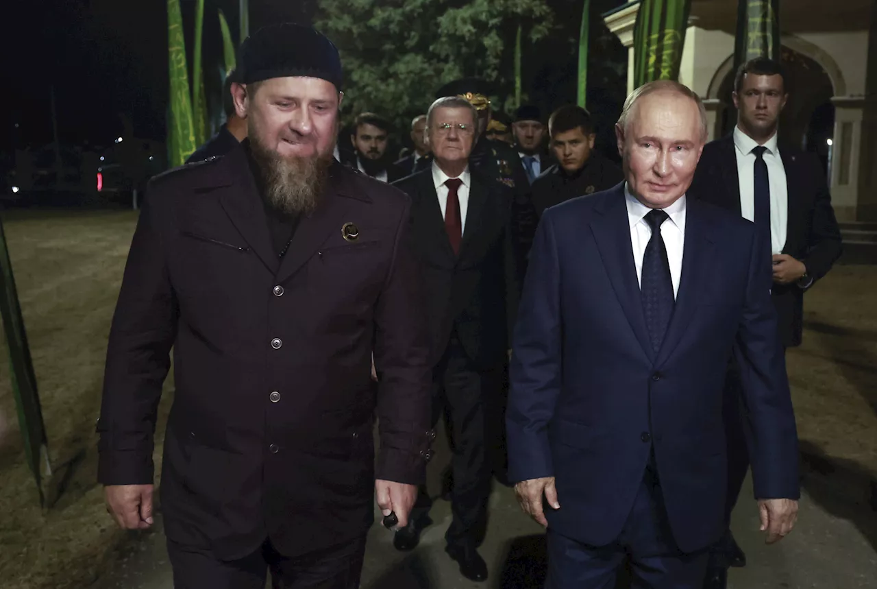 Putin Makes Rare Trip to Chechnya Amid Ukraine's Incursion Into Kursk