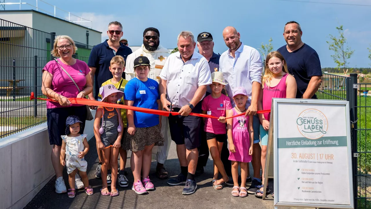 Neuer Spielplatz in Lanzenkirchen wurde feierlich eingeweiht