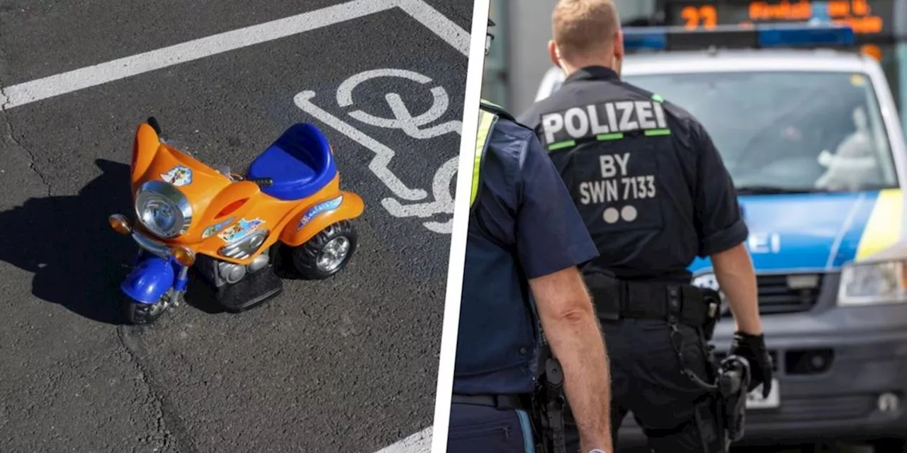 Frontalkollision mit Kindermotorrad in Mittelfranken - zwei achtj&auml;hrige M&auml;dchen verletzt