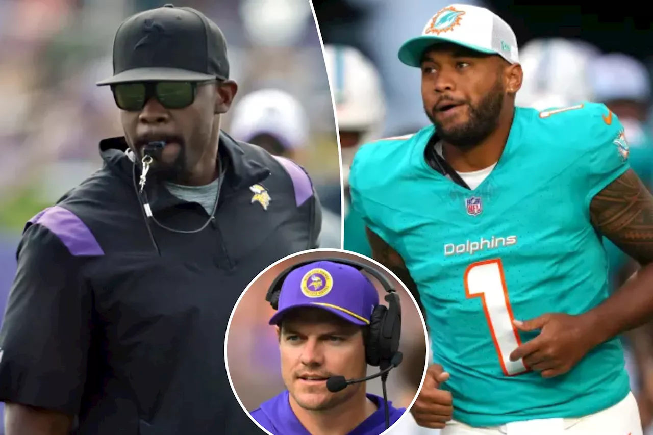 Brian Flores backed by Vikings' Kevin O'Connell after Tua Tagovailoa unloads on former Dolphins coach