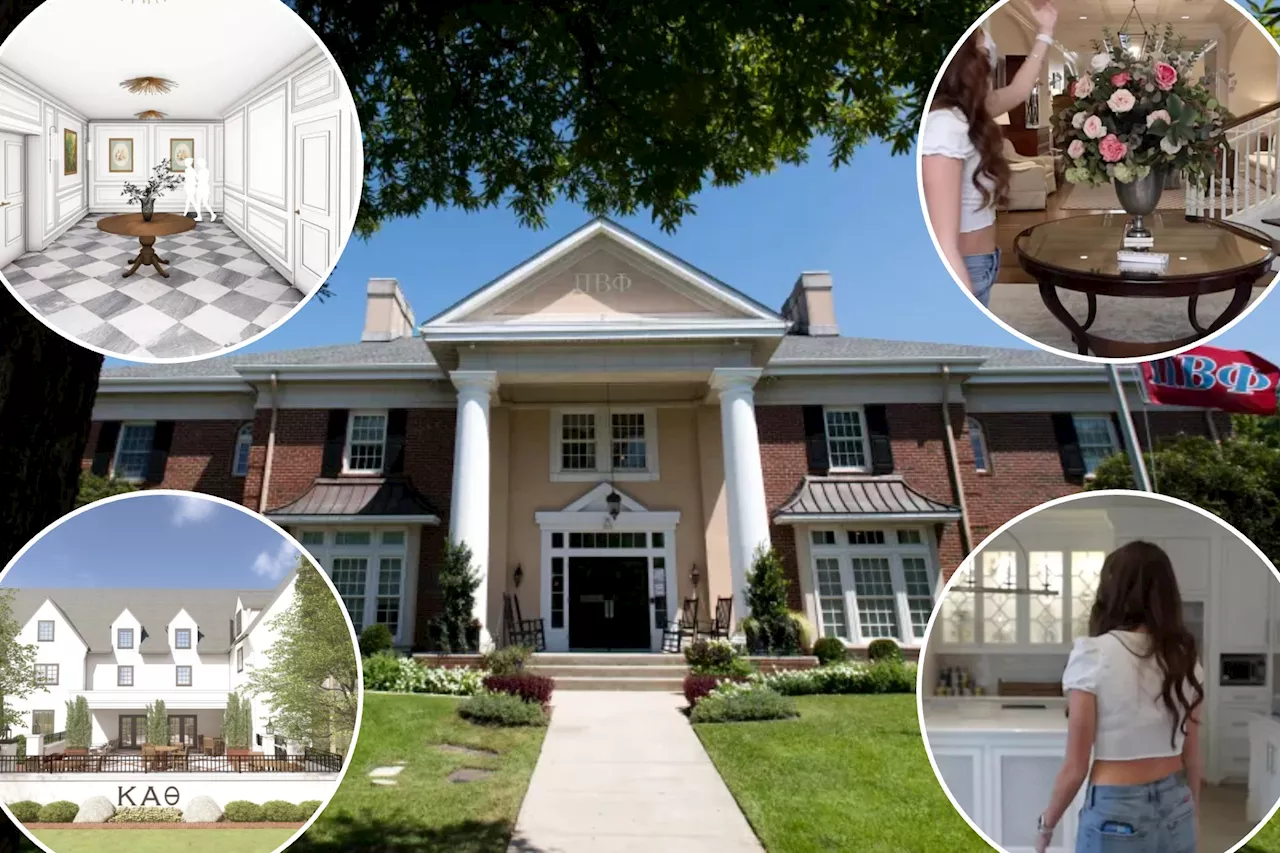 Inside the $17M sorority home at the University of Alabama — a 40,000-square-foot palace