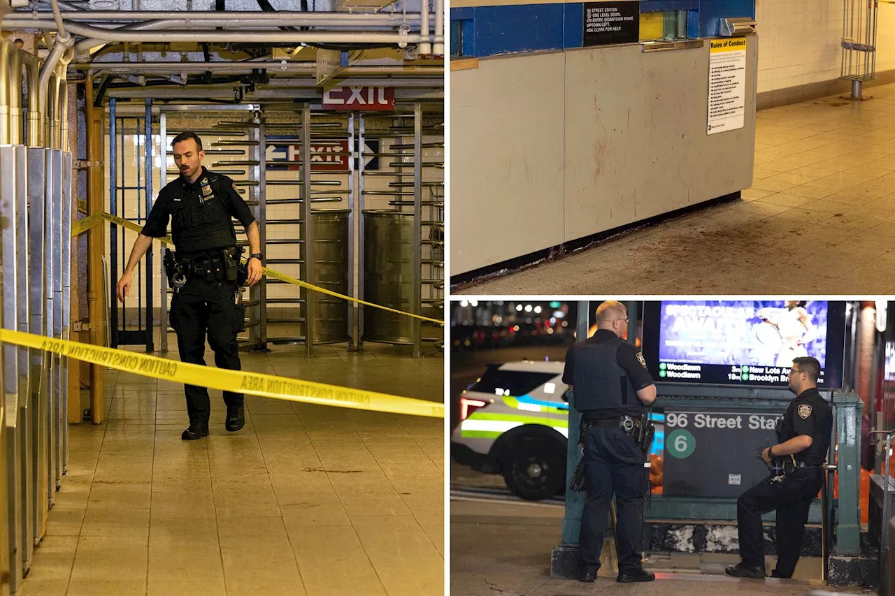 Menace stabs NYC straphanger in neck after randomly picking a fight: sources