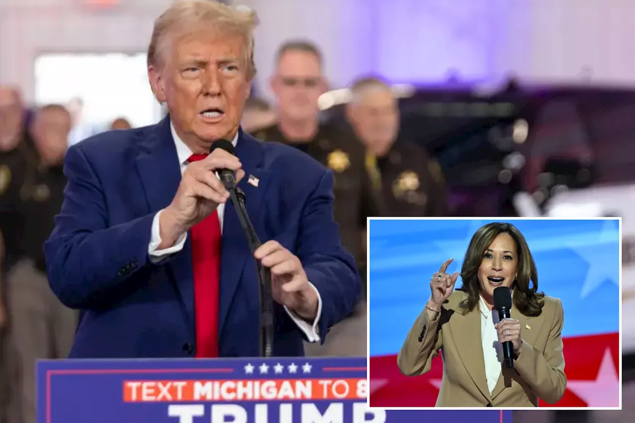 Trump pulls ahead in key 2024 betting forecast after Kamala Harris' surprise DNC appearance