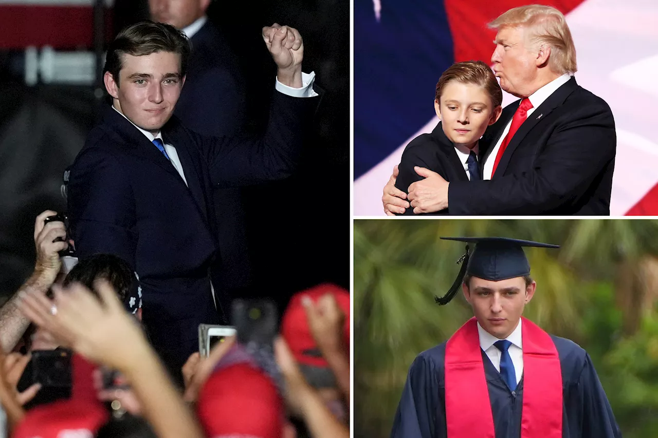 Trump reveals where son Barron will attend college in exclusive interview with The Post