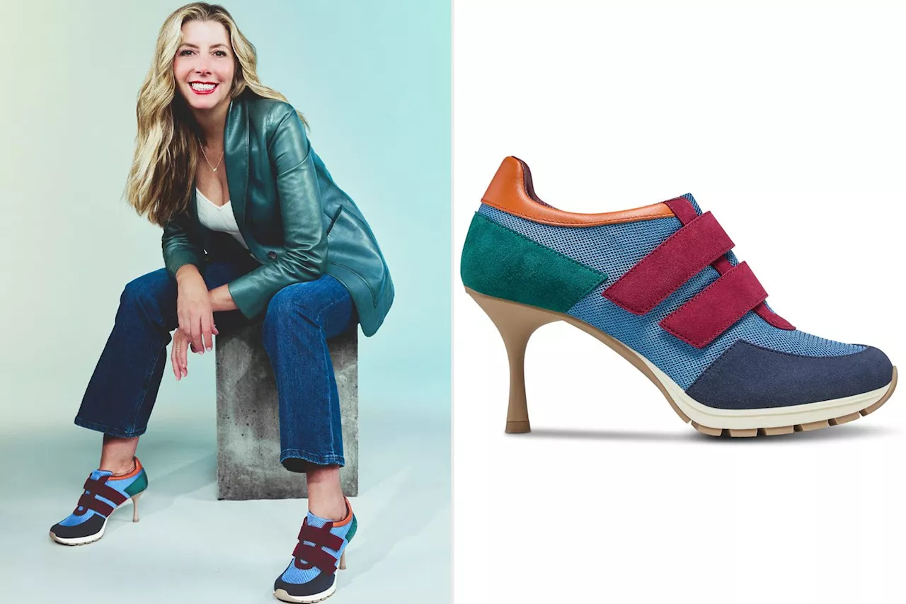 Spanx Founder Sara Blakely Introduces Sneex, a Sneaker-Heel Hybrid Starting at $395 a Pair