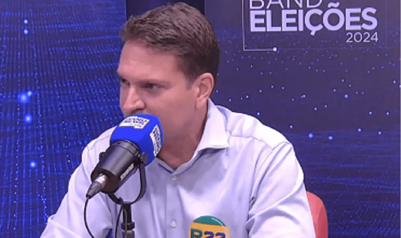 Sabatina da BandNews FM: Alexandre Ramagem (PL) chama Eduardo Paes de 'maquiador profissional'