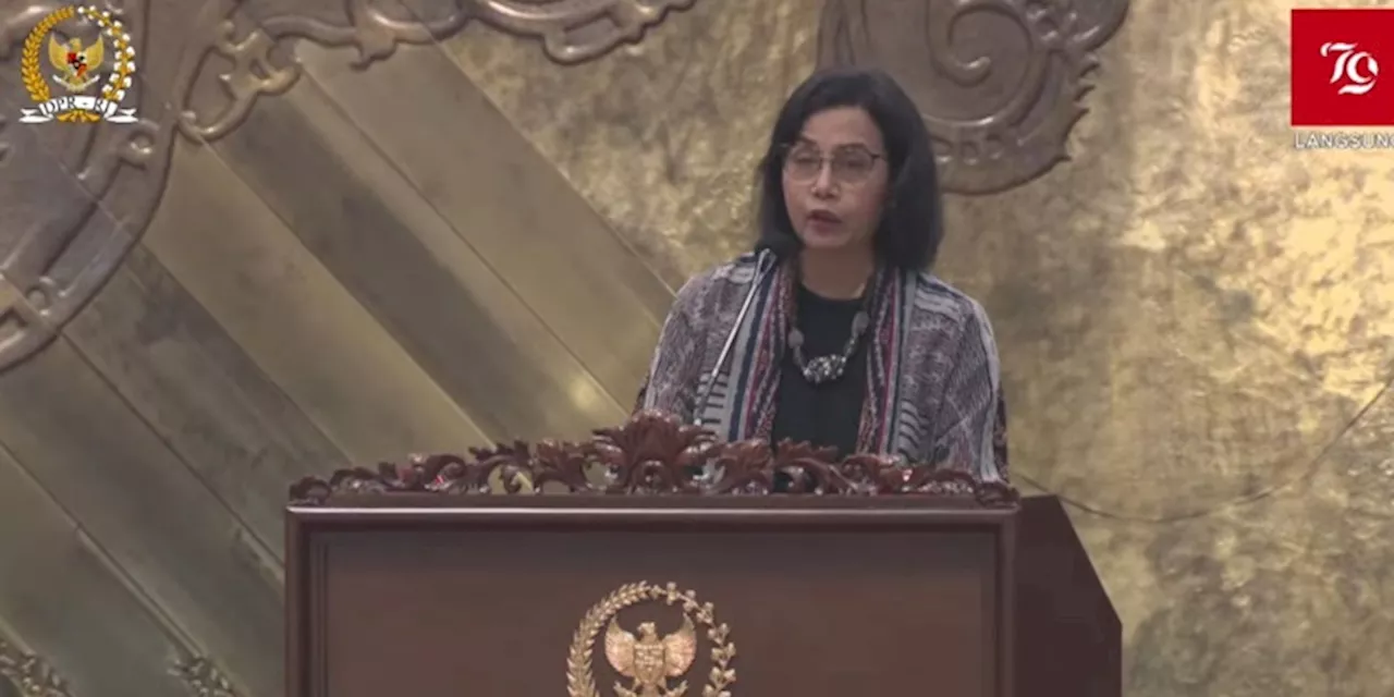 Sri Mulyani Pamer Capaian APBN 2023 di Rapur DPR