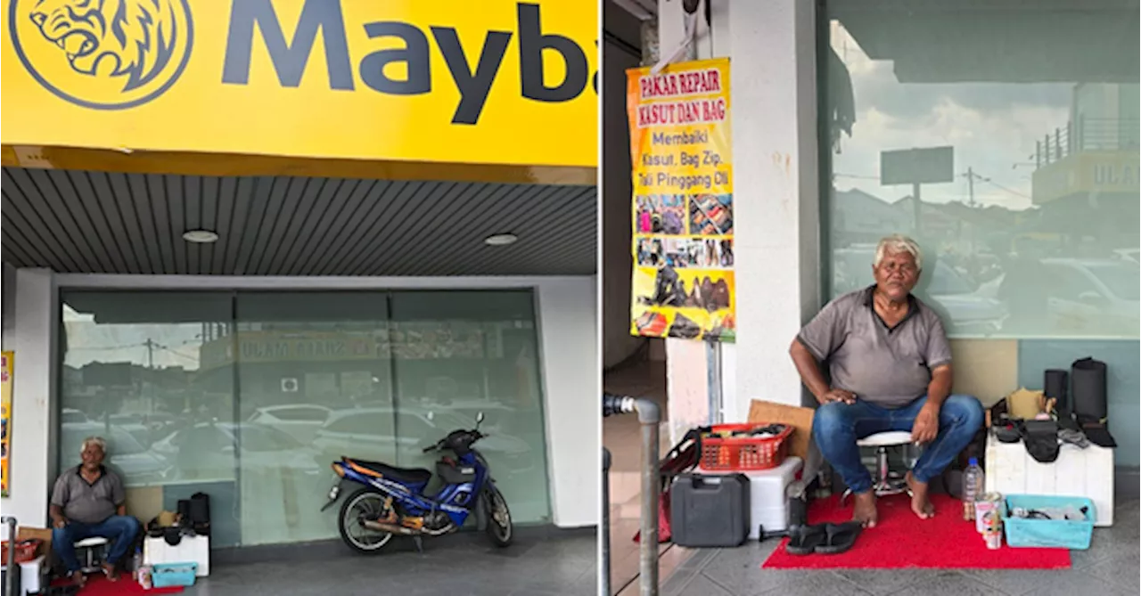 Cobbler Uncle In Ampang Politely Asks Stranger To Promote His Stall On Social Media