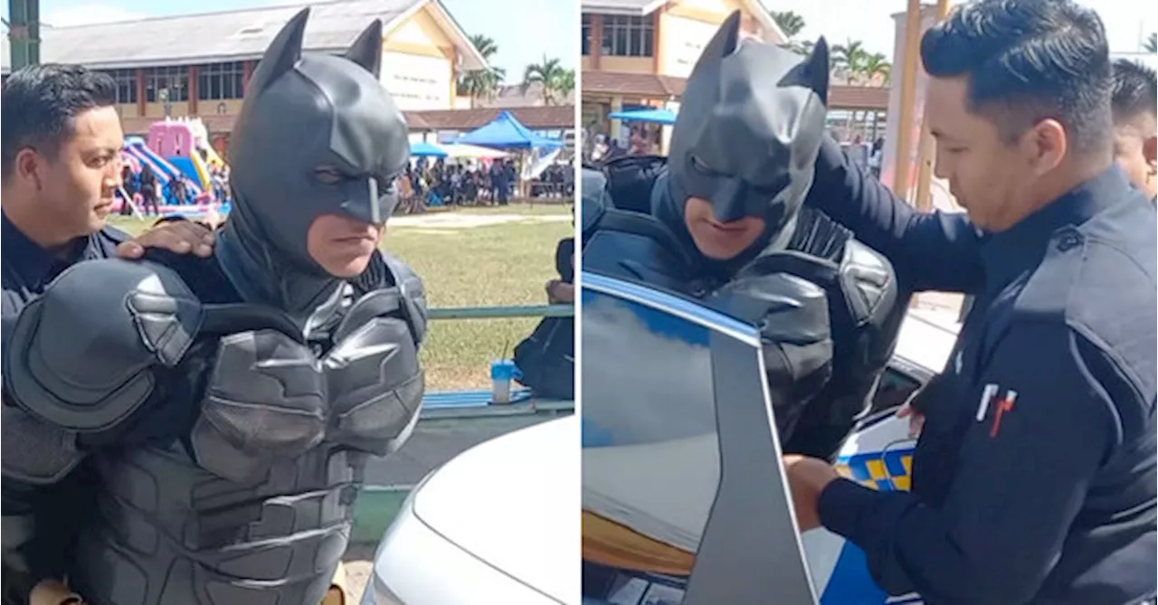 Why Did Cops Arrest 'Batman' In Johor? We Asked The Caped Crusader Himself!