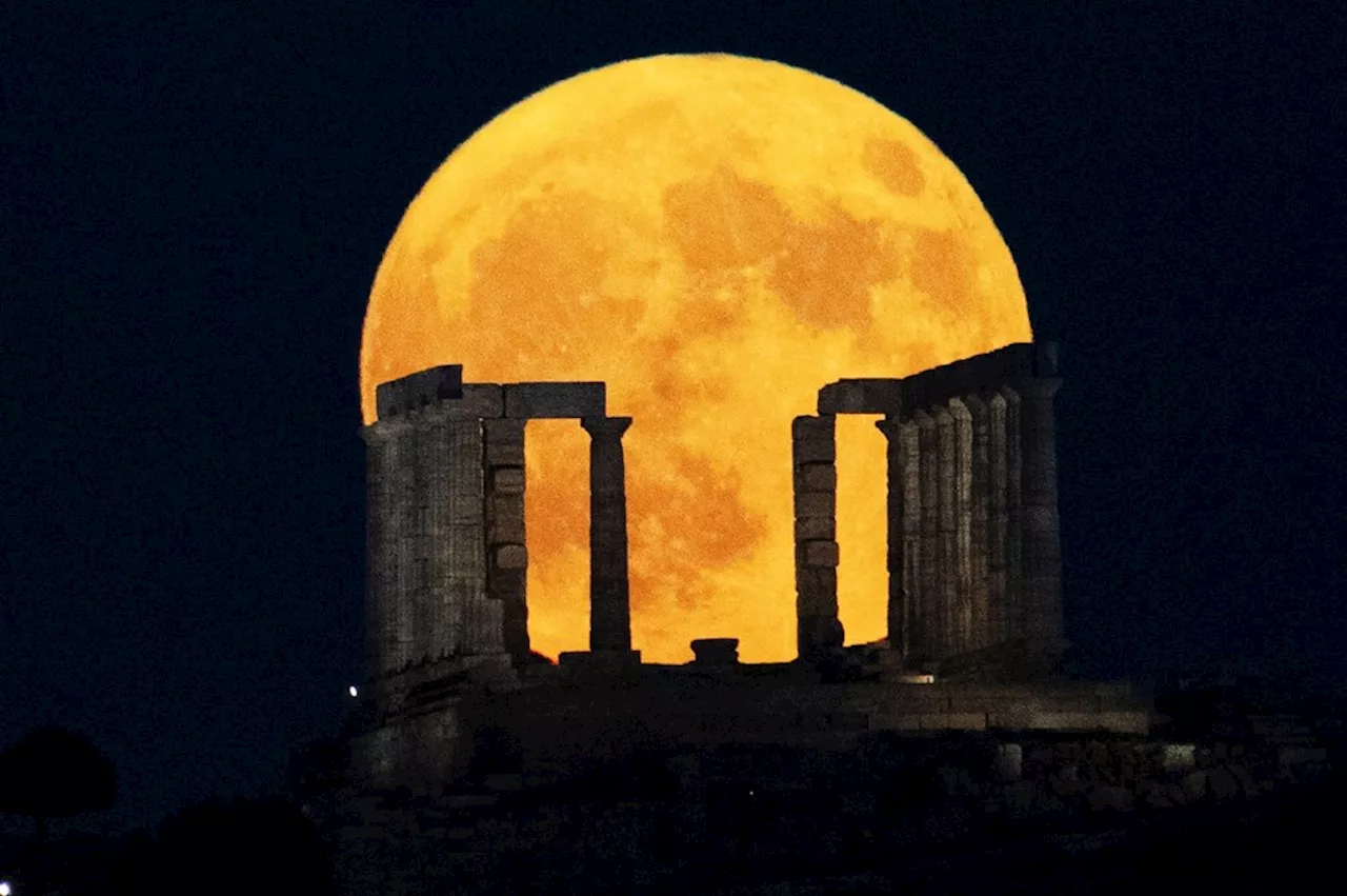 Photos: August’s supermoon is the first of four lunar spectacles