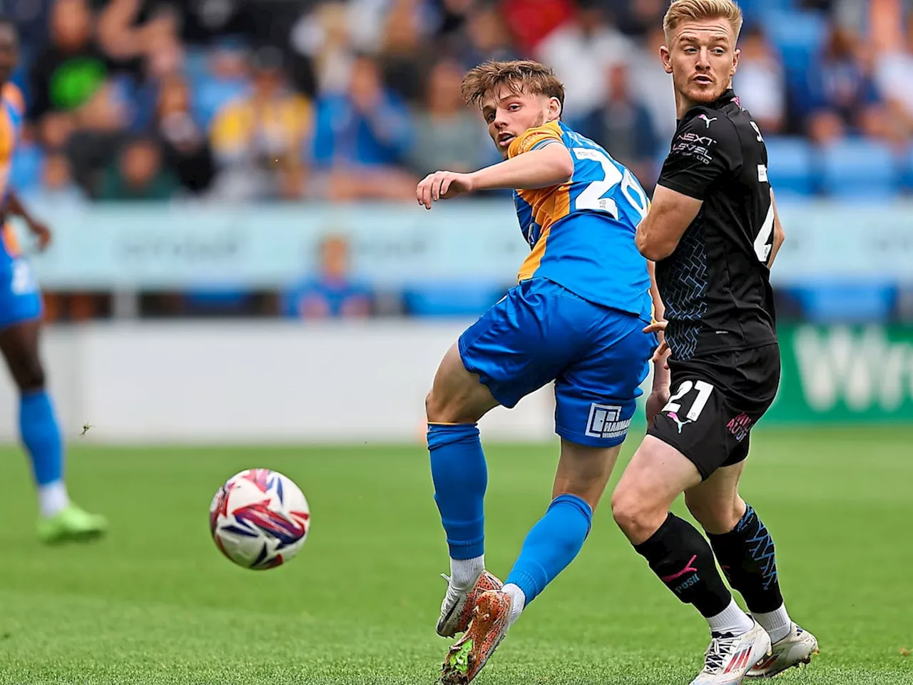 Dave Edwards: Some positives but Shrewsbury were a way off their best