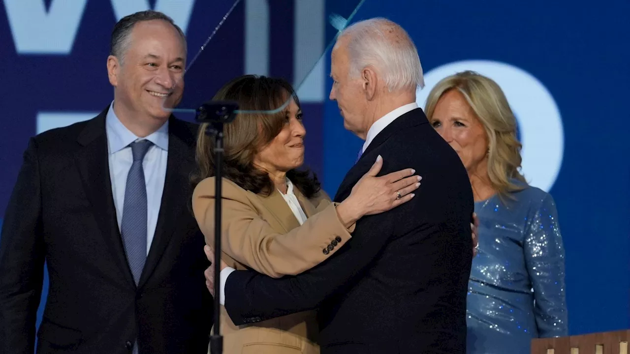 Democratic convention live: Rousing Biden speech officially marks the passing of the baton to Kamala Harris