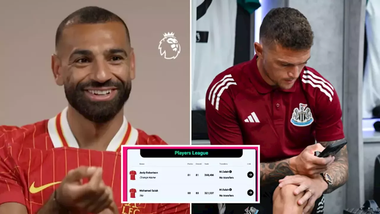 Premier League players' FPL teams revealed on fascinating website including Mo Salah and Kieran Trippier