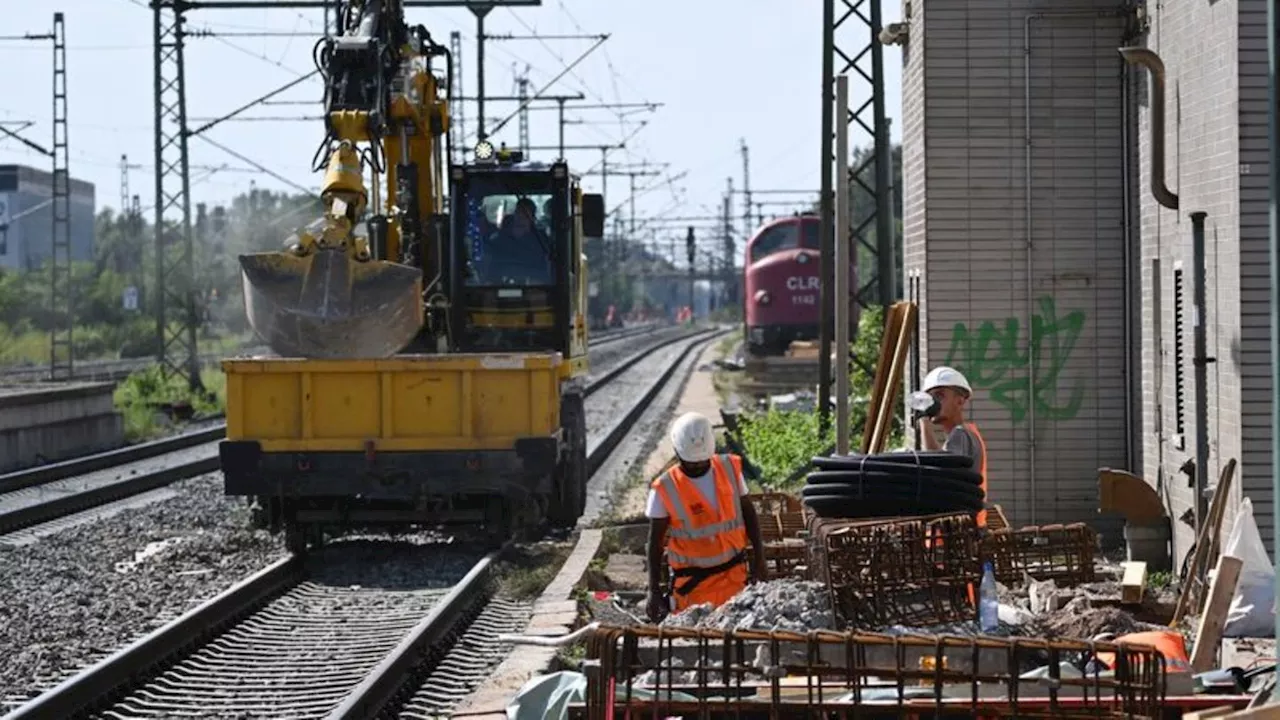 Bahnverkehr: Bahn zieht Zwischenbilanz zur Sanierung der Riedbahn