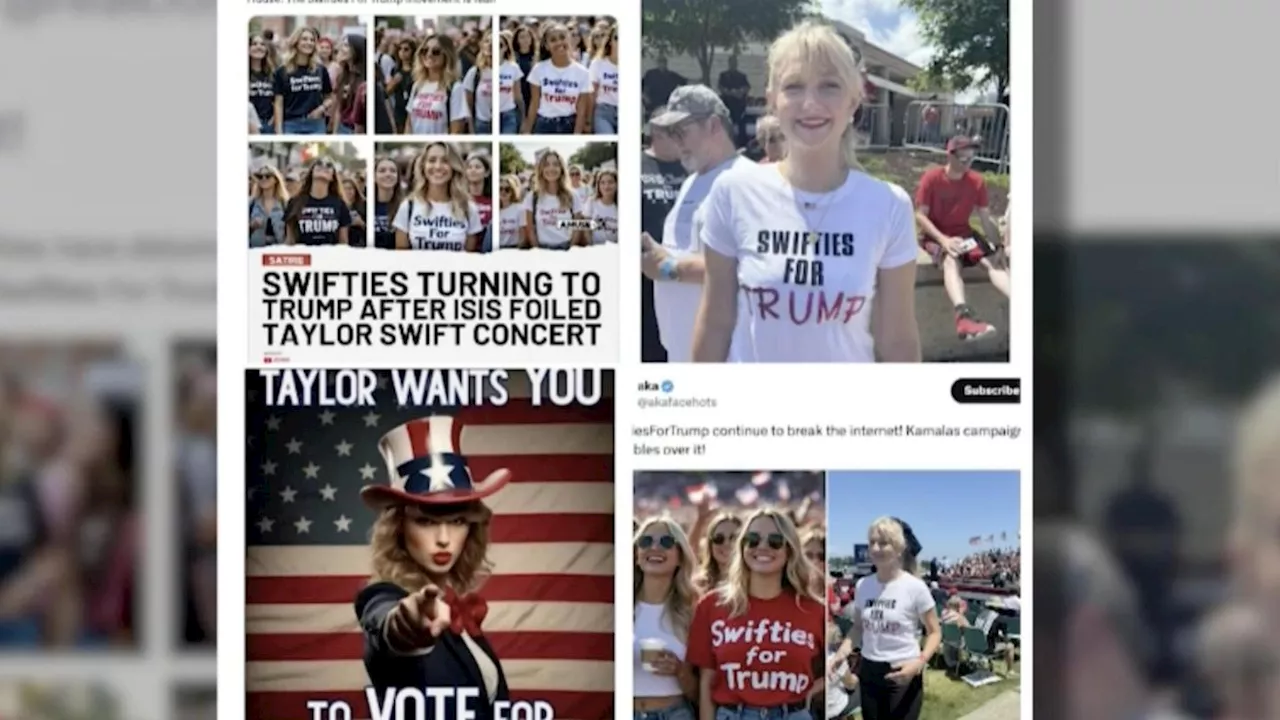 Taylor Swift: Trump wirbt mit Fake-Fotos der Sängerin um Stimmen