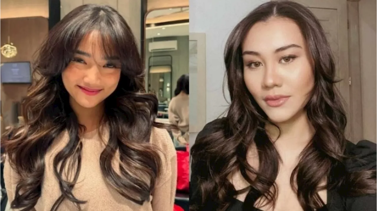 Pergi ke Salon yang Sama, Adu Gaya Rambut Baru Aaliyah Massaid dan Fuji