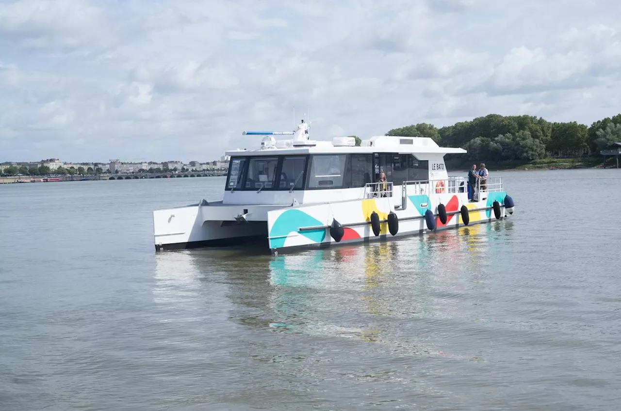 Métropole de Bordeaux : les « Bato », nouvelles navettes fluviales, bientôt en circulation