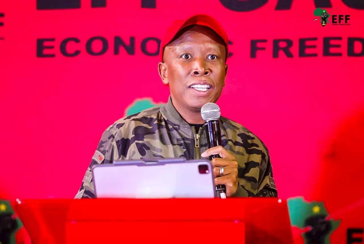 Malema denies going behind Shivambu’s back during GNU negotiations