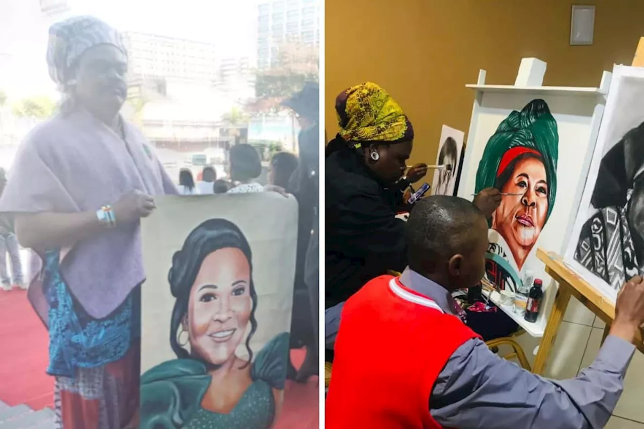 Rasta teams up with young artists to honour Connie Chiume and Zanele Mbokazi