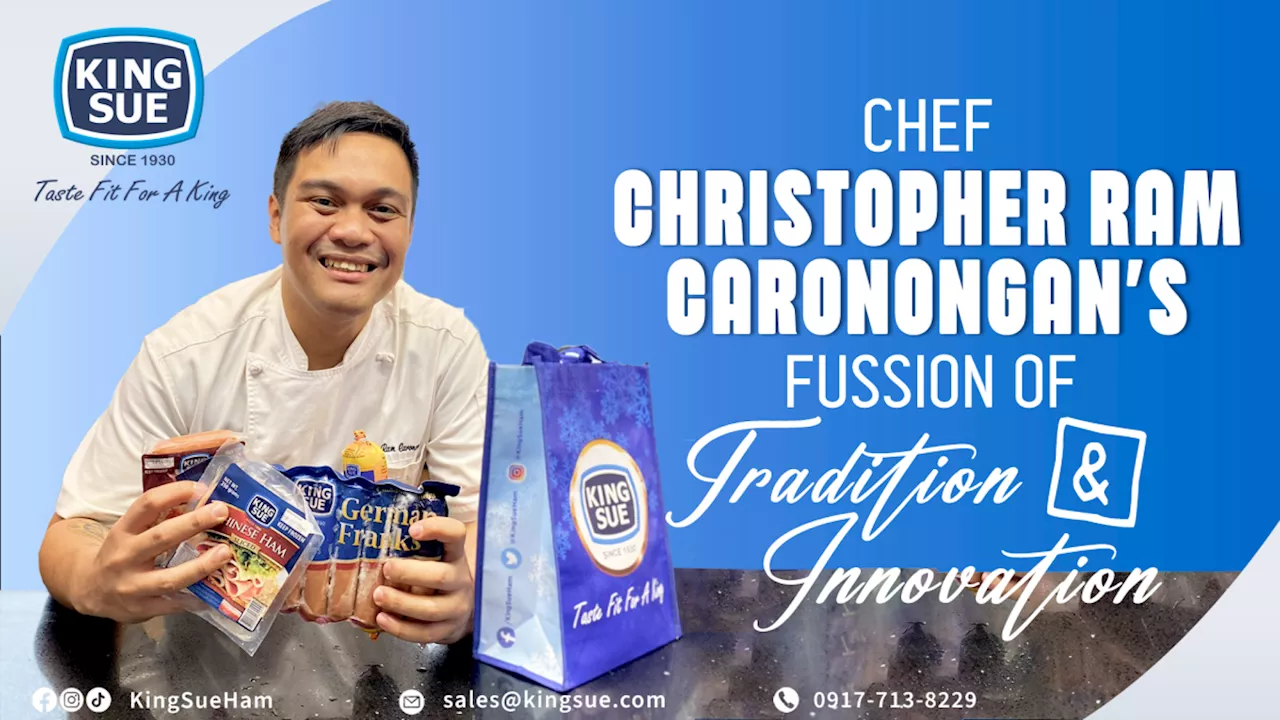 Chef Caronongan fuses tradition, innovation with King Sue Ham