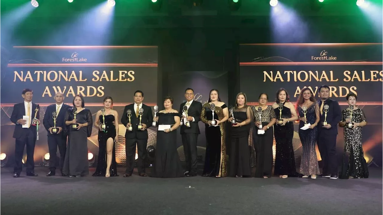 Forest Lake celebrates dedicated sales force, P3.2 Billion total sales