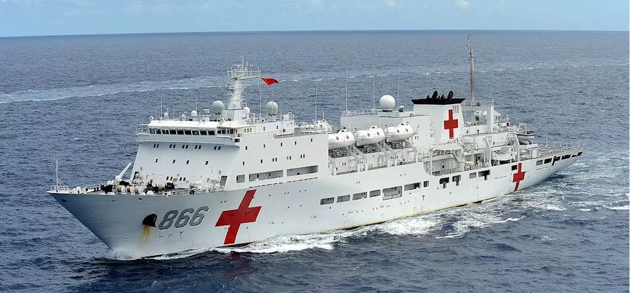 China sends hospital ship to Cape Town to strengthen ties