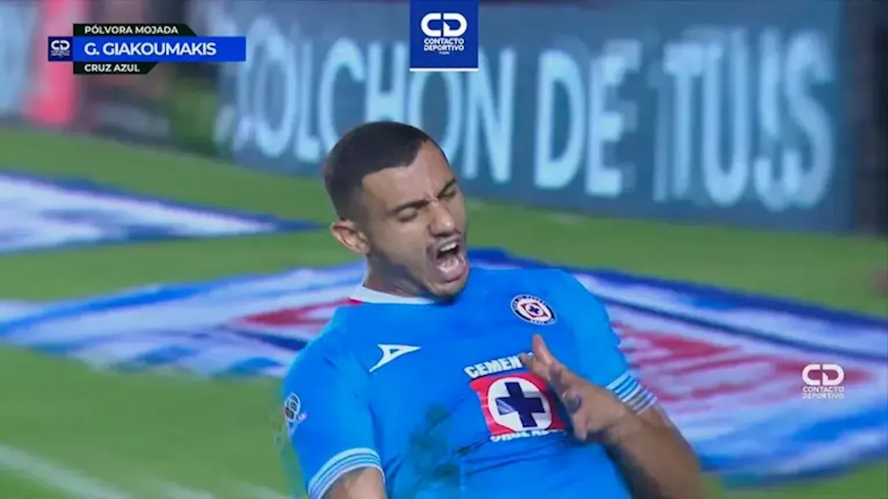 Giorgos Giakoumakis atraviesa una crisis de gol en el Cruz Azul