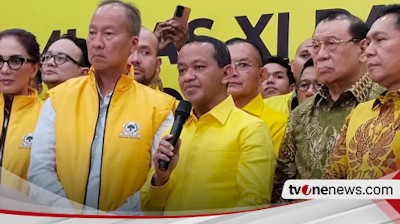 Lolos Verifikasi, Bahlil Lahadalia Bakal Ditetapkan sebagai Ketua Umum Golkar di Munas Besok