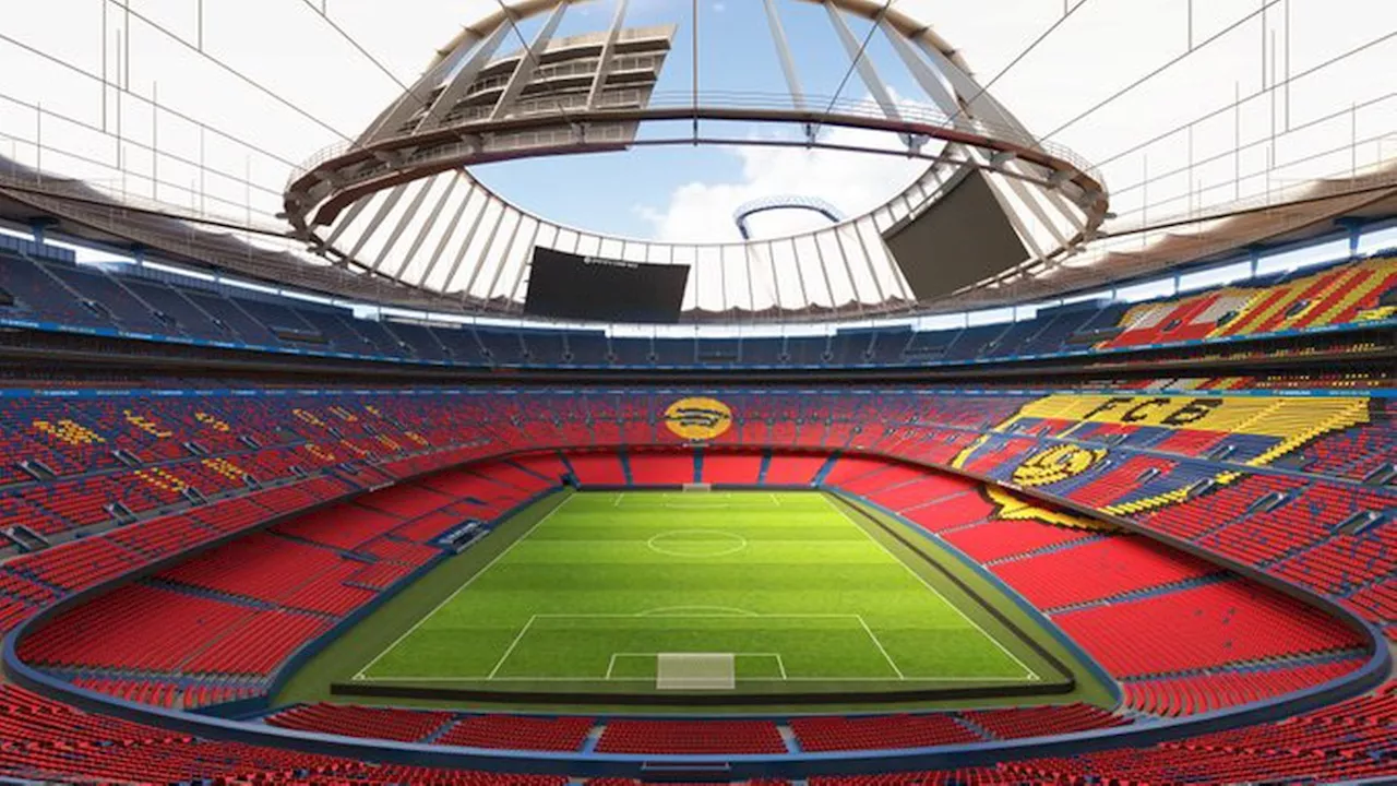 Barcelona deelt beelden van hoe Camp Nou er van binnen uit komt te zien