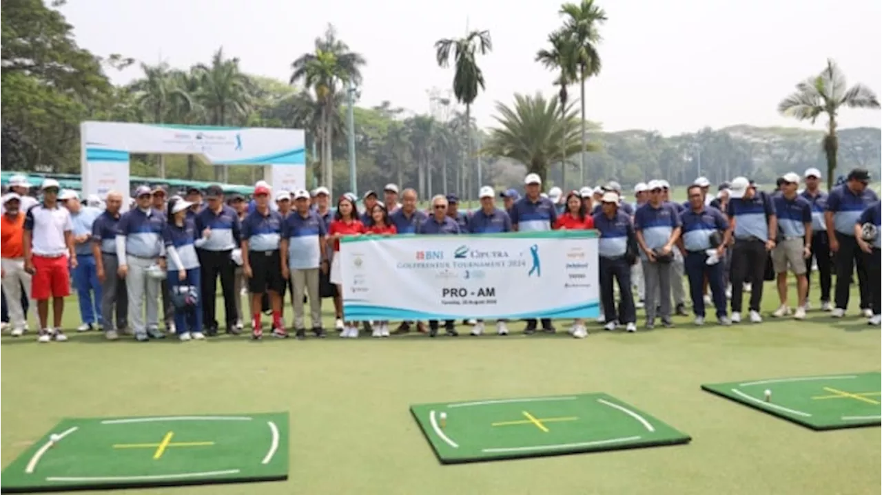 Pegolf Profesional Asia Ramaikan BNI Ciputra Golfpreneur Tournament 2024