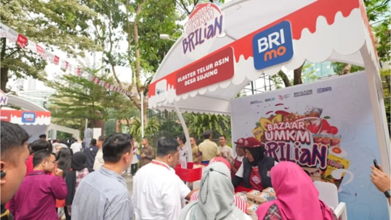 Rayakan HUT ke-79 RI, BRI Hadirkan Bazaar UMKM BRILiaN Pada Gelaran BRILiaN Independence Week