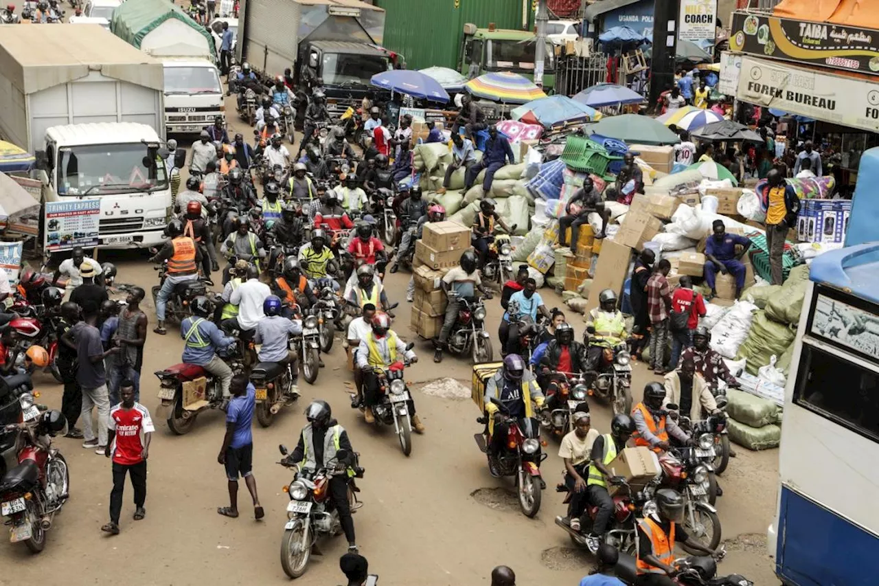 In Uganda's chaotic capital, boda-boda motorcycle taxis are a source of life and death