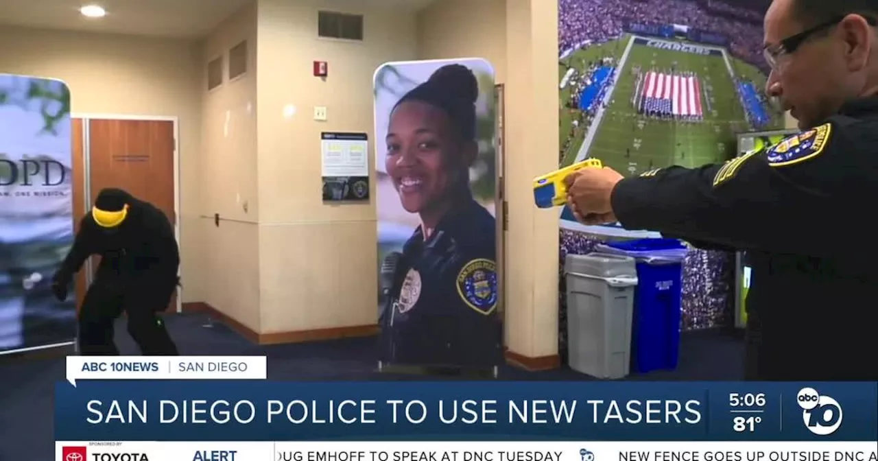 San Diego Police upgrades to new taser