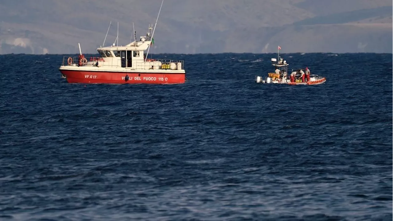 Divers recover 2 bodies from sunken superyacht off Sicily